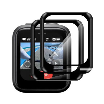 3D zakrivljena folija pune pokrivenosti za Insta360 GPS Preview Remote Clear Screen Protector Ultra tanka meka folija za kućne ljubimce za Insta 360 GPS