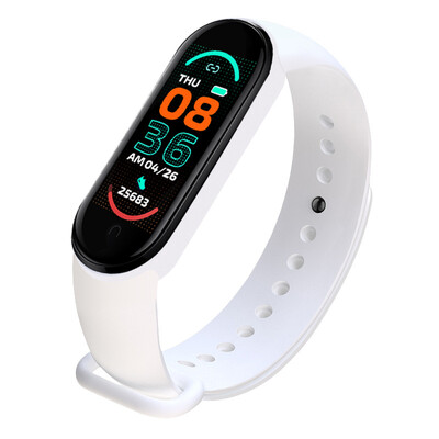 Smart Watch Band 6 Fitness karkötő M6 pulzusmérő vérnyomásmérő Okosóra Férfi Női Gyerek Smart Band Huawei Xiaomi