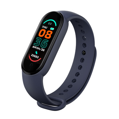 Smart Watch Band 6 Fitness karkötő M6 pulzusmérő vérnyomásmérő Okosóra Férfi Női Gyerek Smart Band Huawei Xiaomi