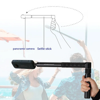 Invisible Extended Edition Selfie Stick Scalable Monopod for Insta360 X2 X3 Accessories for GoPro 12 11 10 9 8 Stick Tripod