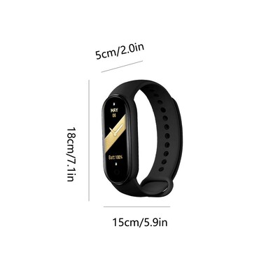 „Smart Band“ vandeniui atsparus kūno rengybos stebėjimas Išmanusis apyrankės širdies ritmo monitorius 0,96 colio TFT HD spalvotas ekranas