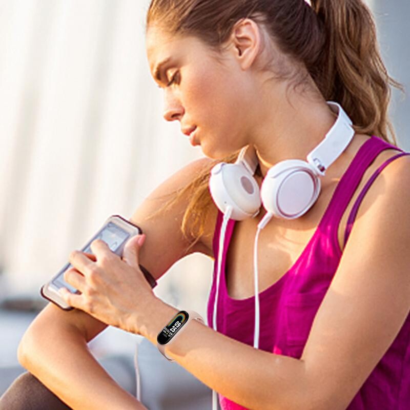 „Smart Band“ vandeniui atsparus kūno rengybos stebėjimas Išmanusis apyrankės širdies ritmo monitorius 0,96 colio TFT HD spalvotas ekranas