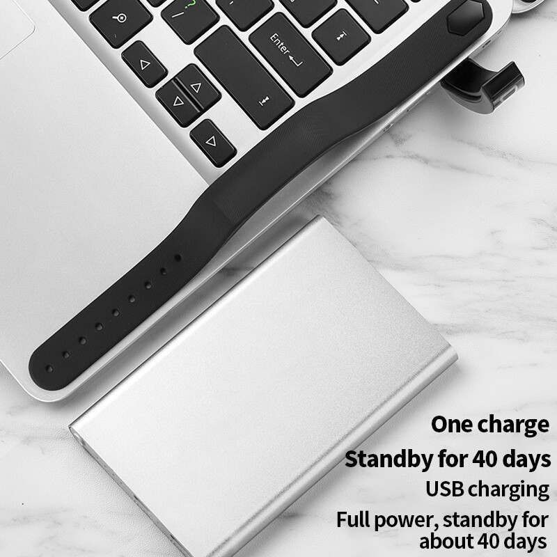 T5 pametna višenamjenska narukvica za fitness IP65 vodootporna sportska LED mjerač aktivnosti za praćenje spavanja Pametni sat pedometar