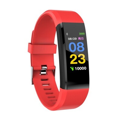 ID115 PLUS Bratara sport inteligenta Bratara Bluetooth Monitor de ritm cardiac Tracker Fitness Ceas cu banda pentru telefoane IOS Android