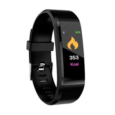 ID115 PLUS Bratara sport inteligenta Bratara Bluetooth Monitor de ritm cardiac Tracker Fitness Ceas cu banda pentru telefoane IOS Android