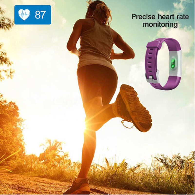 ID115 PLUS Bratara sport inteligenta Bratara Bluetooth Monitor de ritm cardiac Tracker Fitness Ceas cu banda pentru telefoane IOS Android