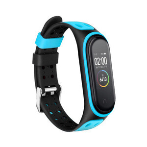 Za Mi Band 3/4/5/6/7 Dvobojni silikonski remen za zamjenu pametne narukvice Xiaomi Mi Band 4 5 6 7 narukvica