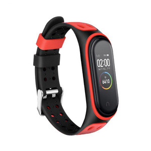 Za Mi Band 3/4/5/6/7 Dvobojni silikonski remen za zamjenu pametne narukvice Xiaomi Mi Band 4 5 6 7 narukvica