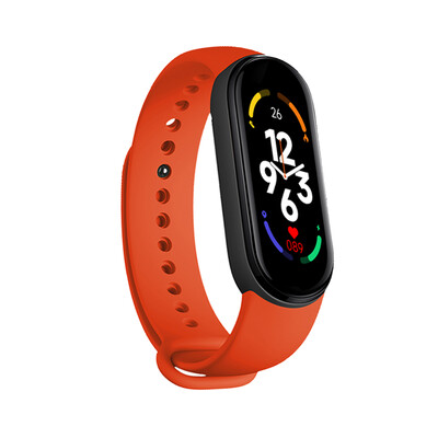 M7 Pametni sat Muškarci Žene Sat za praćenje fitnessa Mjerač otkucaja srca Krvni tlak Pametni sat Sportski vodootporni satovi Pametna narukvica