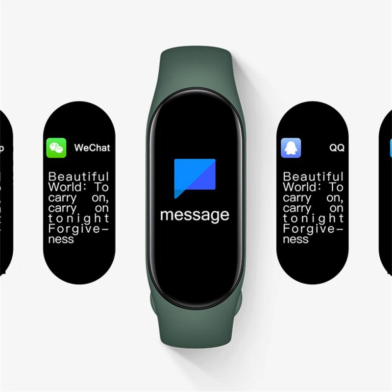 За M8 Смарт часовник Смарт лента Сърдечен ритъм Мъже Жени Смарт часовник Фитнес тракер Кръвно налягане Спорт Смарт гривна за Band 8