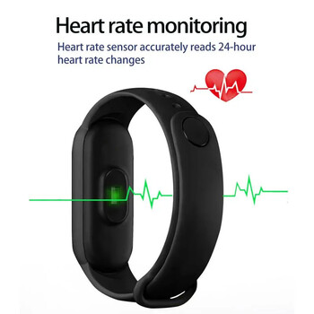 Band 7 Smart Watch Ανδρικά Γυναικεία Fitness Heart Rate Sports Smart Bracelet Bluetooth Music Αδιάβροχο Smartwatch Band για Xiao iPhone