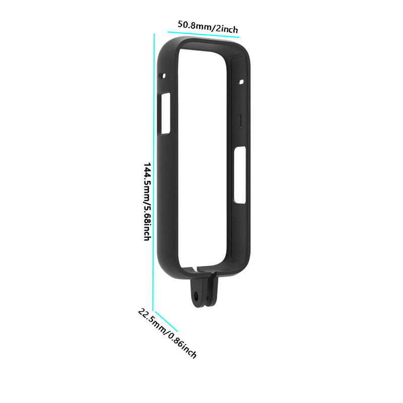 Plastični zaštitni okvir za kameru Insta360 X4 Zaštitni kavez za zaštitu od pada, nosač adaptera za dodatnu opremu za sportsku kameru Insta 360 X4