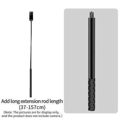 Pentru Insta360 X4 X3 / ONE X2 Stick selfie invizibil Pentru insta 360 unul x 3 Accesorii Trepied tijă extensie