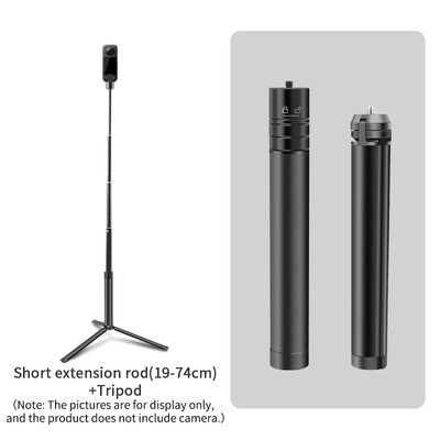 Pentru Insta360 X4 X3 / ONE X2 Stick selfie invizibil Pentru insta 360 unul x 3 Accesorii Trepied tijă extensie
