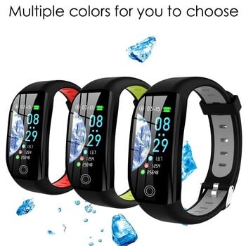 2024 F21 Smart Bracelet GPS Tracker Μόνιτορ πιεσόμετρου ύπνου Βηματόμετρο Bluetooth Band Γυναικείο Ρολόι καλύτερο