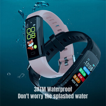 Νέα Smart Band Ρολόγια Sports Fitness Βραχιόλι 3ATM Αδιάβροχο όργανο παρακολούθησης της πίεσης του καρδιακού ρυθμού Smartband για άνδρες γυναίκες