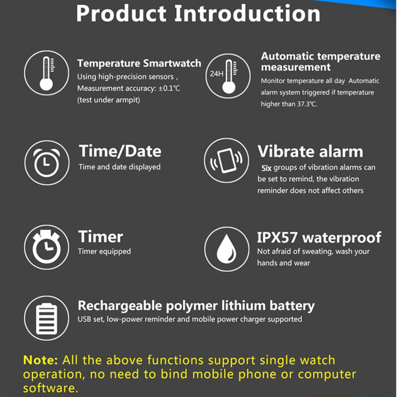 LED digitalna pametna narukvica, monitor, termometar, vibracija, alarm, narukvica, pametna narukvica, vodootporna pametna narukvica za studente