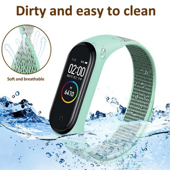 Nylon Strap For Xiaomi Mi Band 4/5/6/7 Bracelet Wristband Sports Breathable Bracelet For Miband 4/5/6/7 Ανταλλακτικό λουράκι Correa