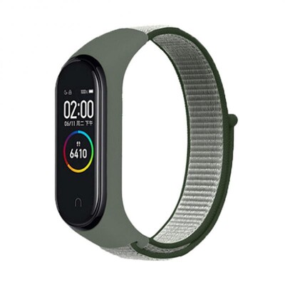 Najlonski remen za Xiaomi Mi Band 4/5/6/7 Narukvica Narukvica Sportska prozračna narukvica za Miband 4/5/6/7 Zamjenski Correa remen