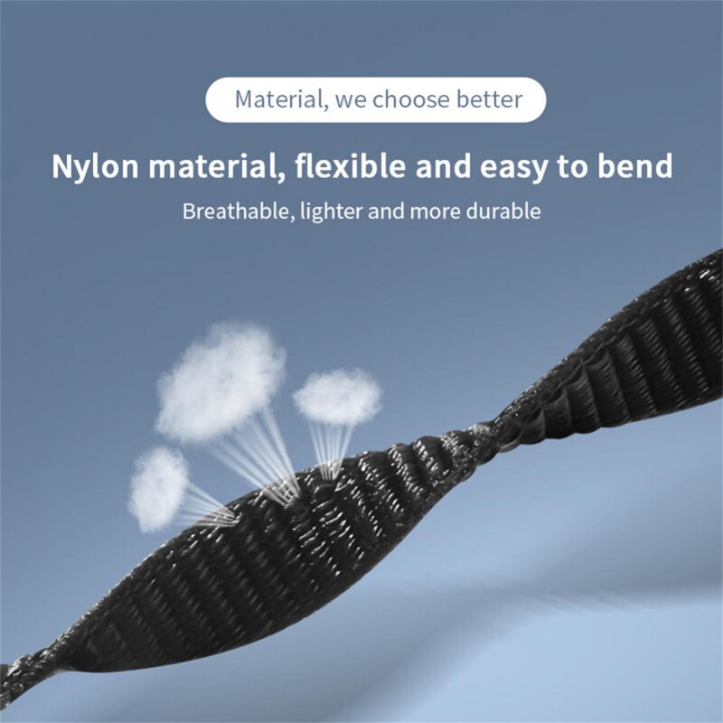 Najlonski remen za Xiaomi Mi Band 4/5/6/7 Narukvica Narukvica Sportska prozračna narukvica za Miband 4/5/6/7 Zamjenski Correa remen