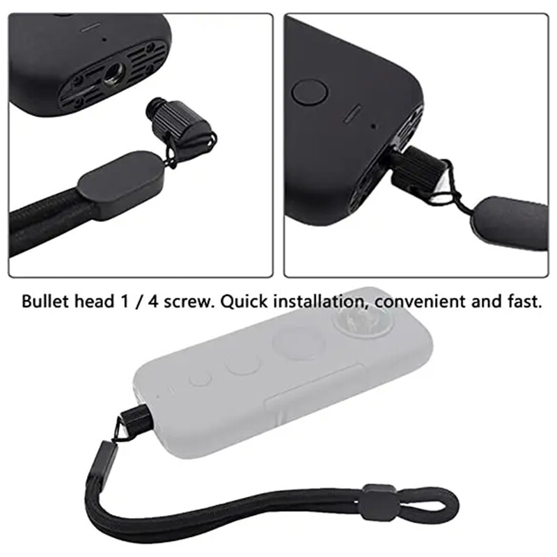 Remen za zapešće za ruku za Insta360 X4 X3 X2 Lagani zapešće za ruku Anti-Lost Uzica 1/4 Vijčani konektor Dodaci za uže za ruke