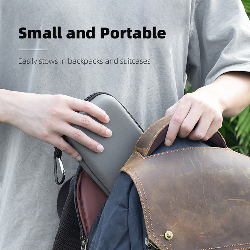 Nešiojimo dėklas, skirtas Insta360 GO 3 / Insta360 GO 3S Veiksmo kameros laikymo krepšys Lauko kelionių dulkėms atsparios rankinės mados dėžutės priedas