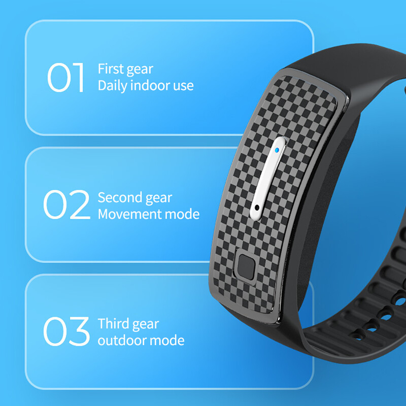 NAJNOVIJA ultrazvučna narukvica za oblik tijela Pametna magnetna narukvica za detoksikaciju limfe Narukvice za mjerenje otkucaja srca Fitness Pedometar