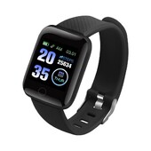 116plus pametna narukvica 1.44 zaslon za praćenje otkucaja srca i krvnog tlaka D13 mjerač tjelovježbe Step Health 116S pametna narukvica