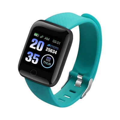 116plus pametna narukvica 1.44 zaslon za praćenje otkucaja srca i krvnog tlaka D13 mjerač tjelovježbe Step Health 116S pametna narukvica