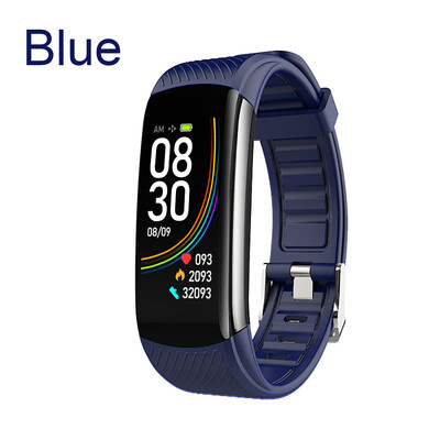 C6S nutikad käevõrud Vererõhu tervise jälgimine Mehed Naised Spordi Sammude Loendus Une Südame löögisagedus Fitnessi jälgija Nutikell