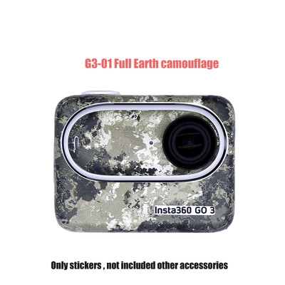 Naljepnice Zaštitna folija za Insta360 GO 3 Naljepnice otporne na ogrebotine Uklonjiva maska za akcijsku kameru Insta360 GO 3