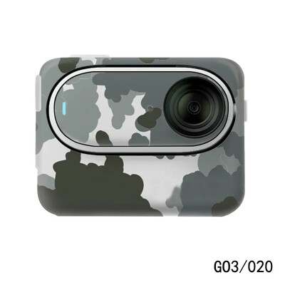 Insta360 Go3 PVC kleebiste jaoks kaitsekile täitekate Kriimustuskindel kleebis eemaldatav nahk Insta360 Go 3 tegevuskaamera ümbrisele