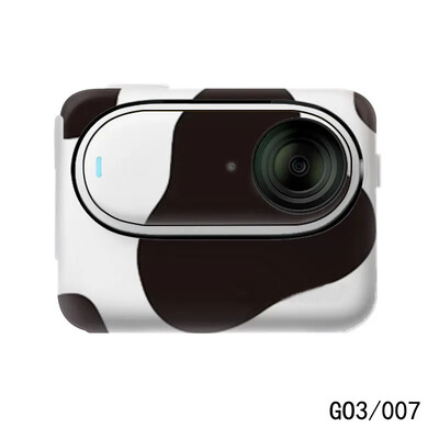 Insta360 Go3 PVC kleebiste jaoks kaitsekile täitekate Kriimustuskindel kleebis eemaldatav nahk Insta360 Go 3 tegevuskaamera ümbrisele