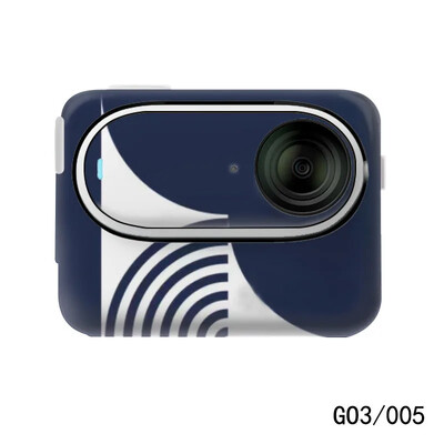 Insta360 Go3 PVC kleebiste jaoks kaitsekile täitekate Kriimustuskindel kleebis eemaldatav nahk Insta360 Go 3 tegevuskaamera ümbrisele