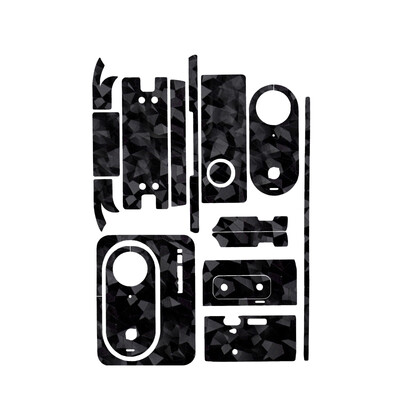 Insta360 Go3 PVC kleebiste jaoks kaitsekile täitekate Kriimustuskindel kleebis eemaldatav nahk Insta360 Go 3 tegevuskaamera ümbrisele