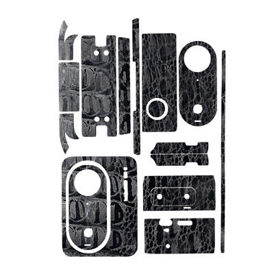 Insta360 Go3 PVC kleebiste jaoks kaitsekile täitekate Kriimustuskindel kleebis eemaldatav nahk Insta360 Go 3 tegevuskaamera ümbrisele