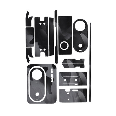 Insta360 Go3 PVC kleebiste jaoks kaitsekile täitekate Kriimustuskindel kleebis eemaldatav nahk Insta360 Go 3 tegevuskaamera ümbrisele