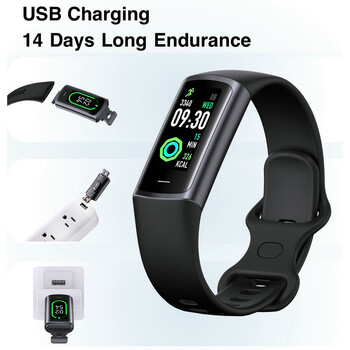 Sport Fitness Tracker για Άνδρα Γυναικεία Band Αδιάβροχο Connected Tracker Smartwatch Smart Bracelet για Xiaomi Huawei