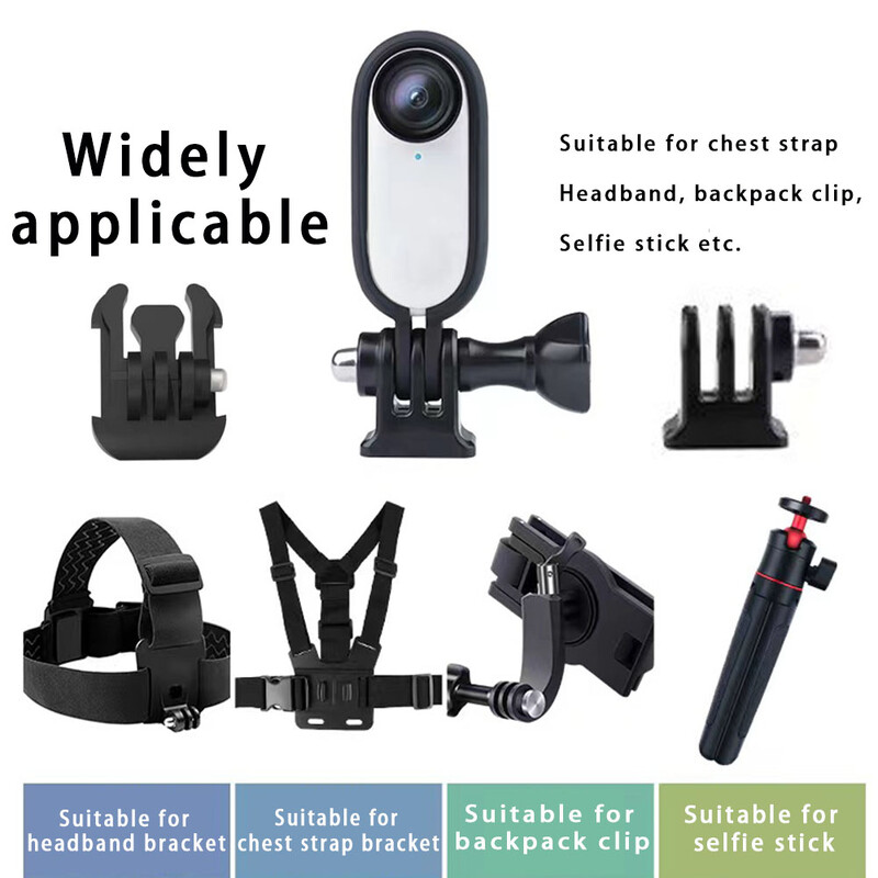 Za Insta360 Go 3S Dodaci Protect Border Frame Mount za Insta 360 One Go3 / GO3S - s vijkom i adapterom