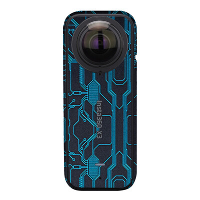 Za Insta360 X3 Decal Skin Vinyl Wrap Film protiv ogrebotina Akcijska kamera Zaštitna naljepnica Zaštitni kaput Insta360X3 Insta 360 X3