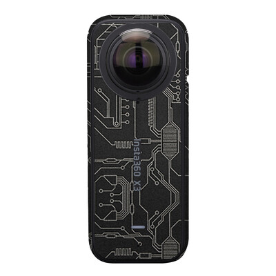 Za Insta360 X3 Decal Skin Vinyl Wrap Film protiv ogrebotina Akcijska kamera Zaštitna naljepnica Zaštitni kaput Insta360X3 Insta 360 X3