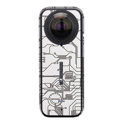 Za Insta360 X3 Decal Skin Vinyl Wrap Film protiv ogrebotina Akcijska kamera Zaštitna naljepnica Zaštitni kaput Insta360X3 Insta 360 X3