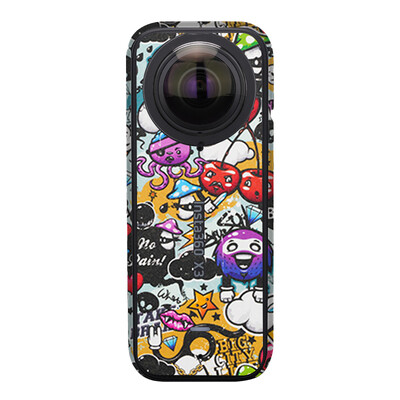 Za Insta360 X3 Decal Skin Vinyl Wrap Film protiv ogrebotina Akcijska kamera Zaštitna naljepnica Zaštitni kaput Insta360X3 Insta 360 X3