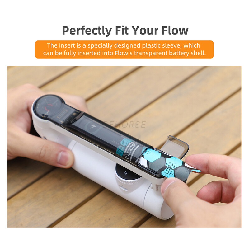 Sunnylife'i värviline kleebis Insta360 FLow/Pro kleebiste jaoks painduv tolmukindel kriimustusvastane pehme kattega nahatarvikud