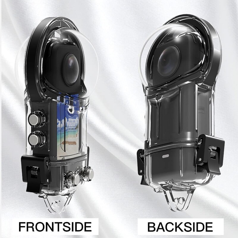 Sukeldumisümbrise veekindel korpuse kate Insta 360 X3 veealuse kaitsega sukeldumiskarbi kest Insta360 X3 kaamera tarvikute jaoks