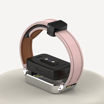 Για Xiaomi Smart Band 9 Active Leather Strap Μαγνητική πτυσσόμενη πόρπη για Redmi Band 3 Μεταλλική προστατευτική θήκη Ενσωματωμένο λουράκι