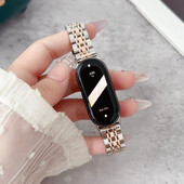 Remenčići za Smart Mi Band 8 narukvica s alatom za uklanjanje veze Metalni remen za narukvicu za Xiaomi Mi Band 8 remen za sat Muškarci Žene