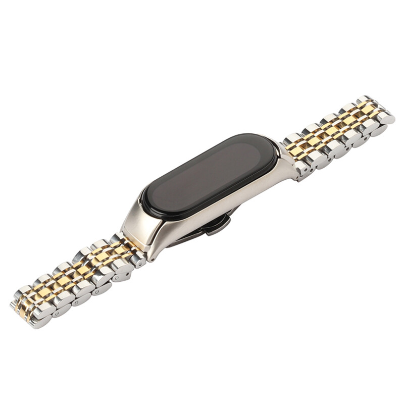 Remenčići za Smart Mi Band 8 narukvica s alatom za uklanjanje veze Metalni remen za narukvicu za Xiaomi Mi Band 8 remen za sat Muškarci Žene