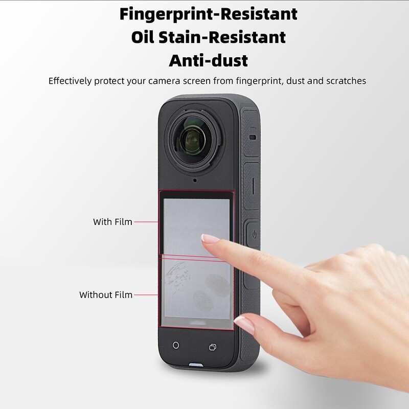 9Hd протектор за екран от закалено стъкло за Insta 360 X4 Защитно фолио против надраскване за аксесоари за камера Insta360 X4
