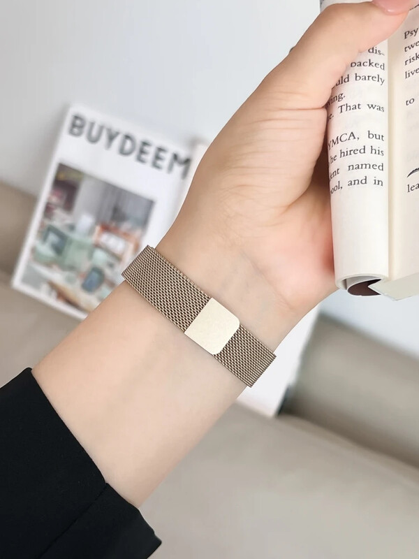 Zamjenske trake za Xiaomi Mi Band 8 NFC metalna magnetska narukvica Miband8 pametni sat Milanese Loop narukvica za pametni bend 8